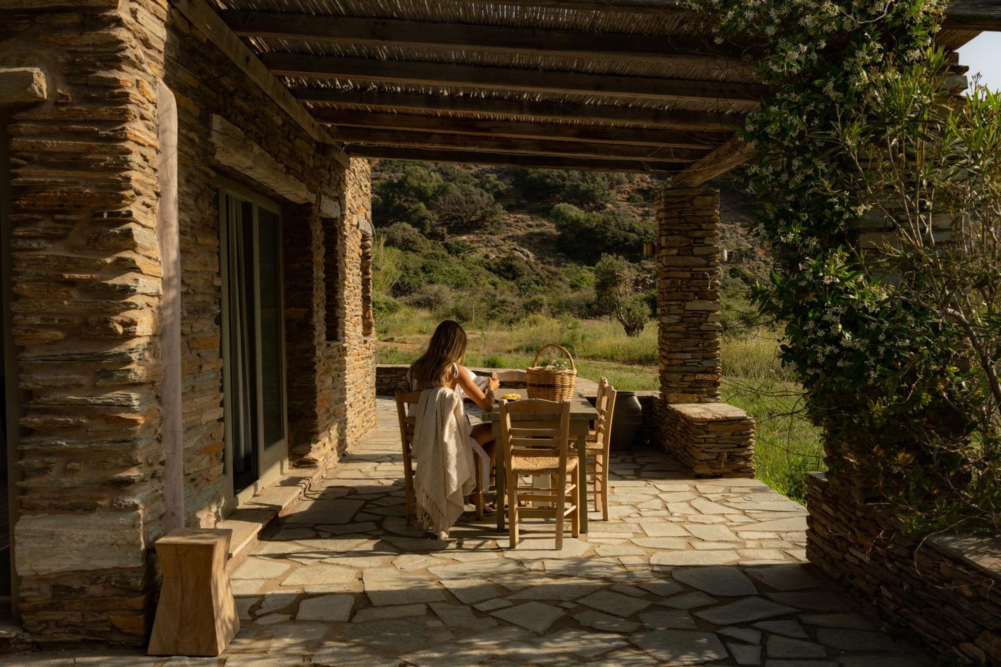 Onar Andros Guest House Achla Exterior photo
